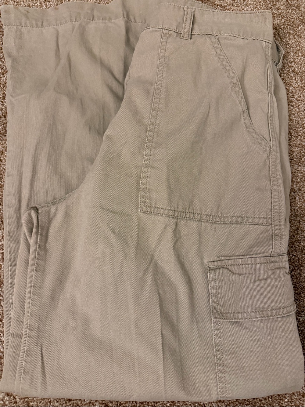 Women’s  Cargo Pants in Light Khaki